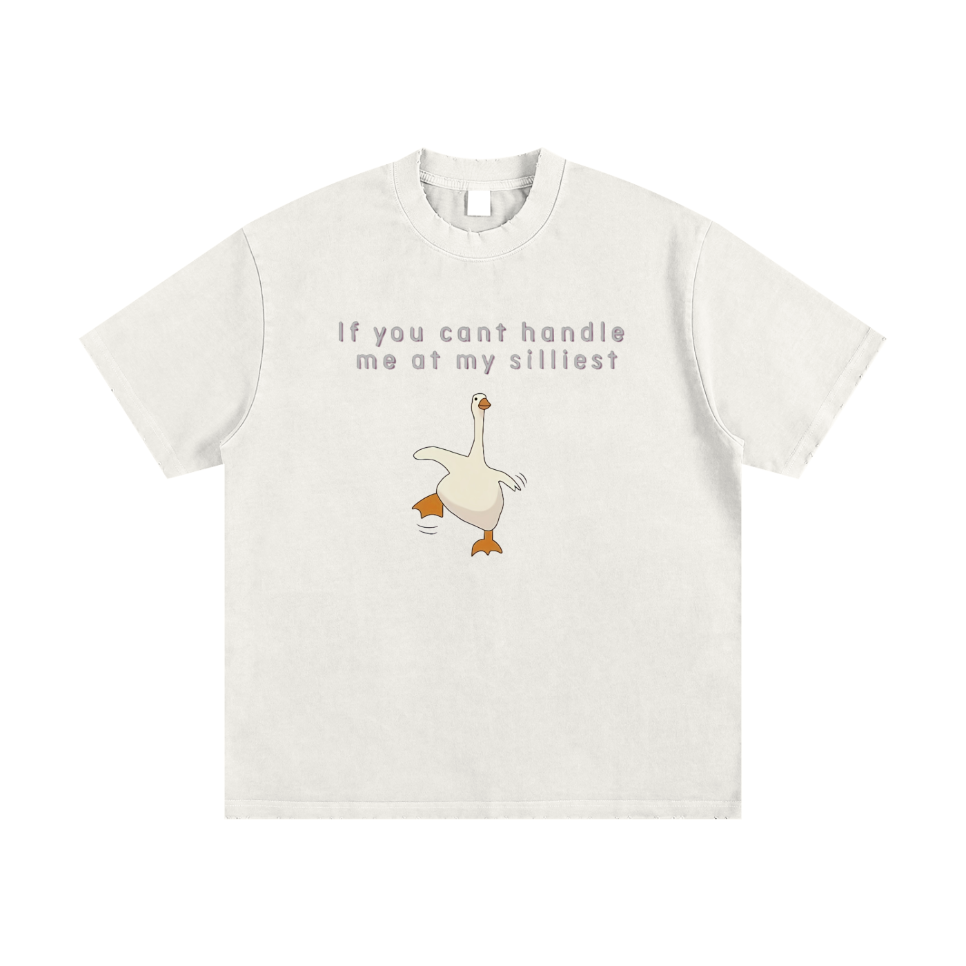 Heavyweight Vintage Washed Frayed T-Shirt