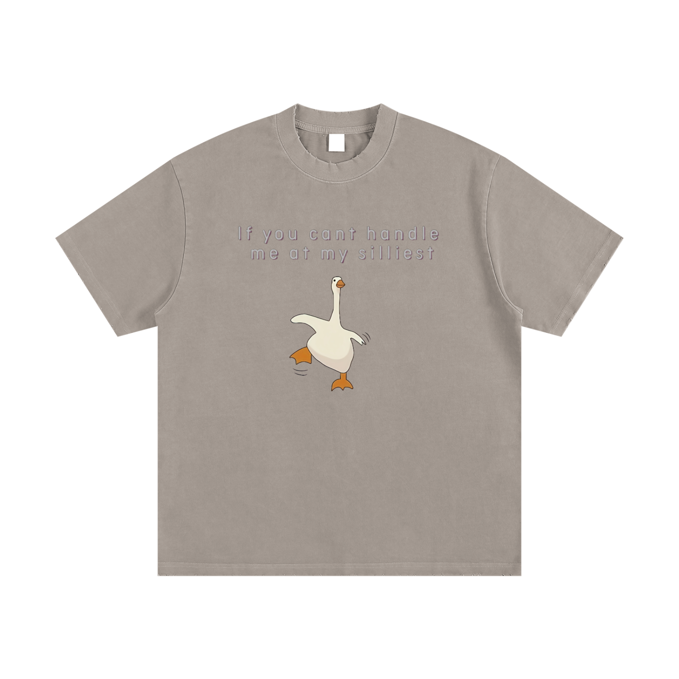 Heavyweight Vintage Washed Frayed T-Shirt