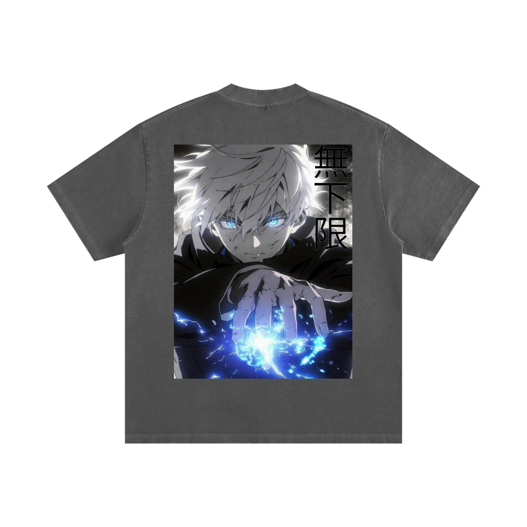 Heavyweight Vintage Washed Frayed T-Shirt