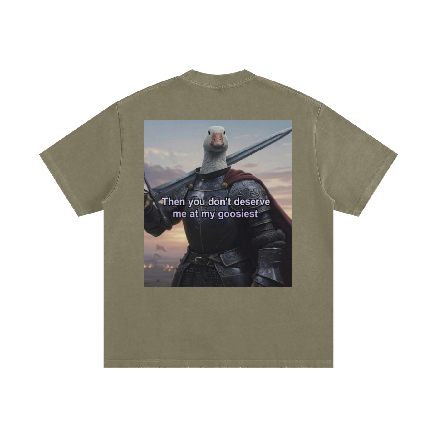Heavyweight Vintage Washed Frayed T-Shirt