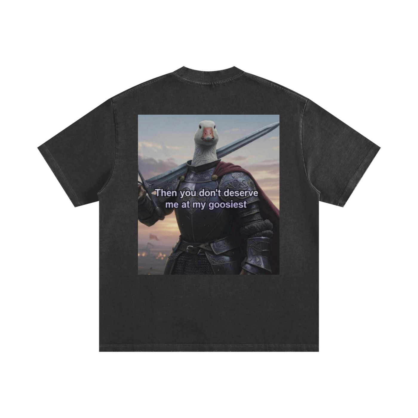 Heavyweight Vintage Washed Frayed T-Shirt