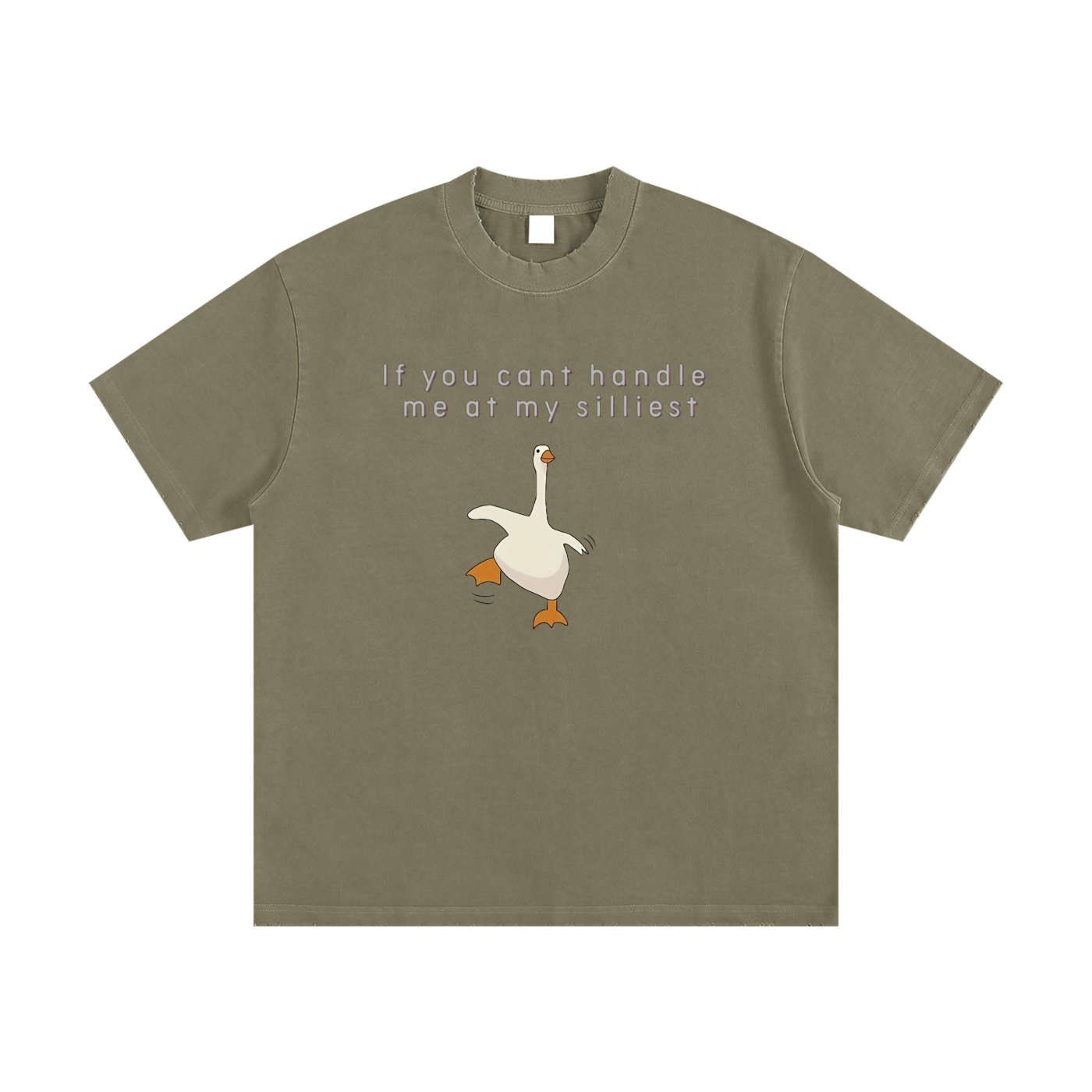 Heavyweight Vintage Washed Frayed T-Shirt